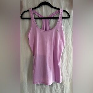 Under Armour Fitted Pink Tank Top